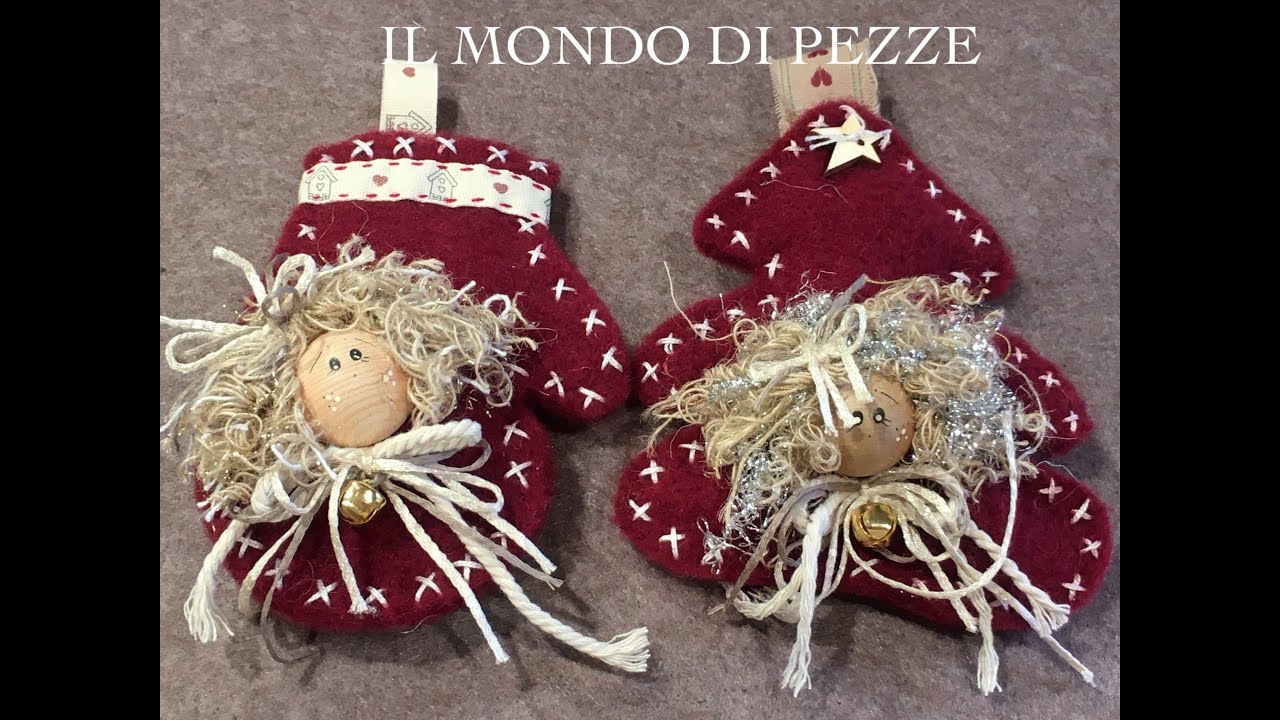 ADDOBBO: ALBERO E GUANTO CON ANGIOLETTO