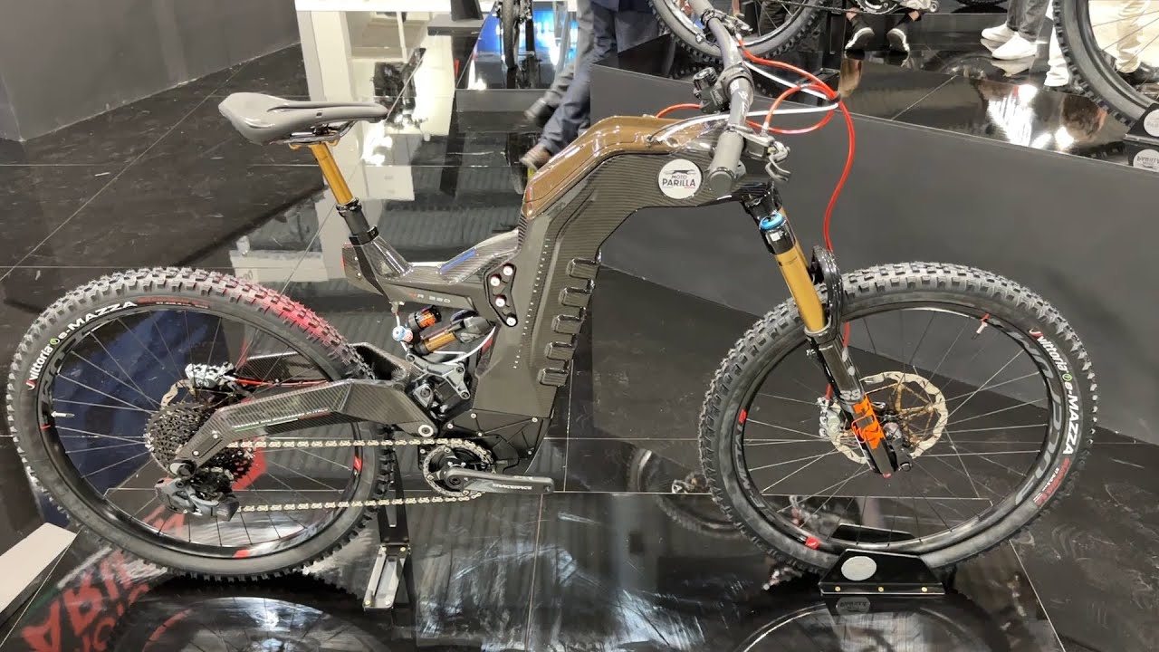 Amazing Italian Bike !!! 2023 Moto Parilla Tricolore MR Carbon Bike