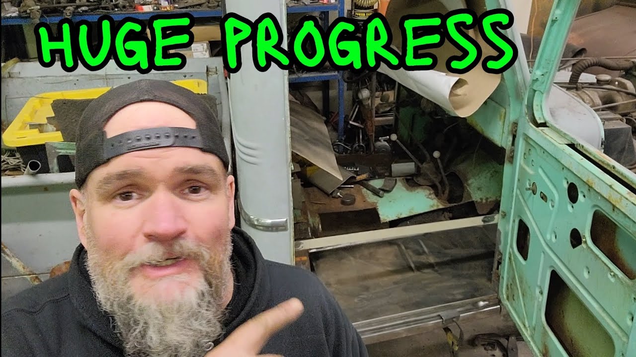 Big progress on the willys floor and rocker panel