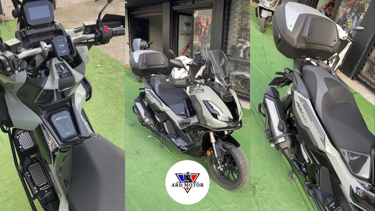 HONDA ADV 350 EGZOZ KORUMA MONTAJ 1.BÖLÜM