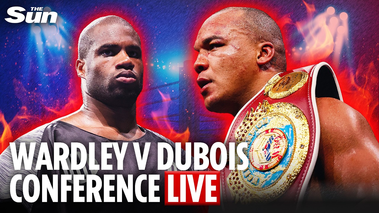 LIVE: Wardley vs. Dubois press conference as heavyweight title fight set for May 9th