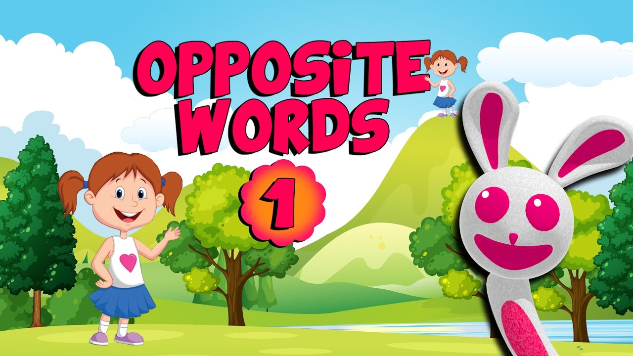 Learn Opposite Words (Preschool) | Far - Near | Cartoon And Animated For Kids