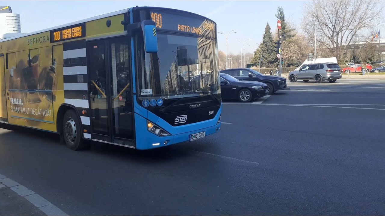 STB - Otokar C18 Bus in Bucharest ( Line 100 )