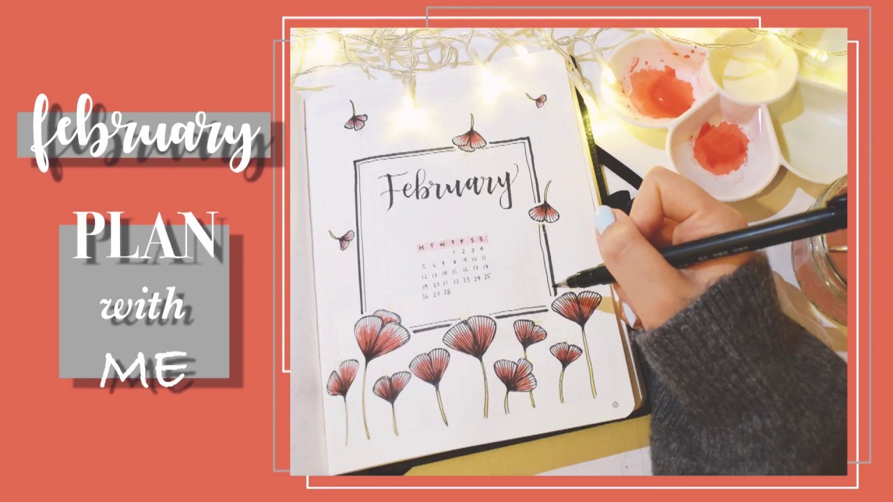 February 2018 Bullet Journal Setup | Plan With Me