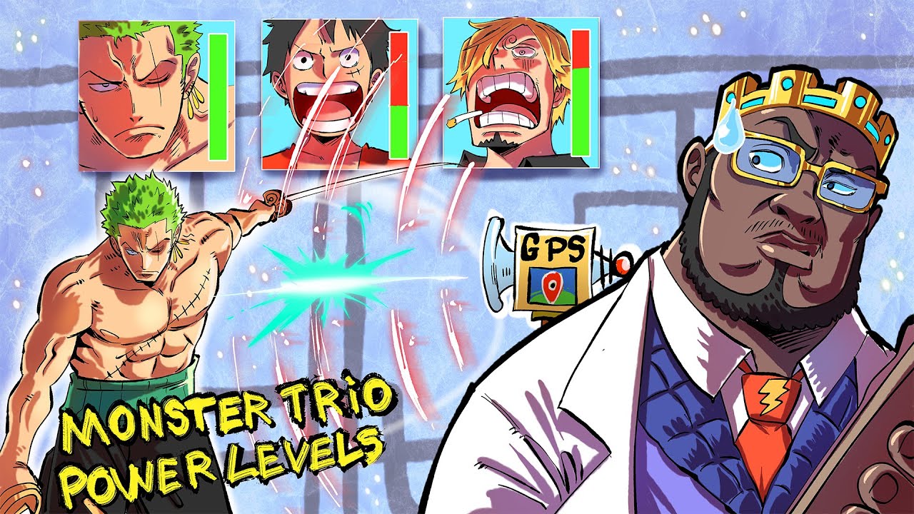 Luffy Vs Zoro Vs Sanji Power Level Stats Comparison - Skill 📋