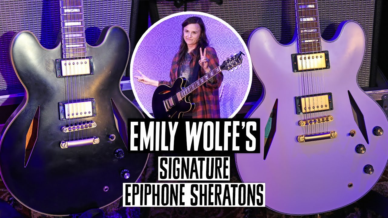 Emily Wolfe's Epiphone Sheraton Signature Guitars