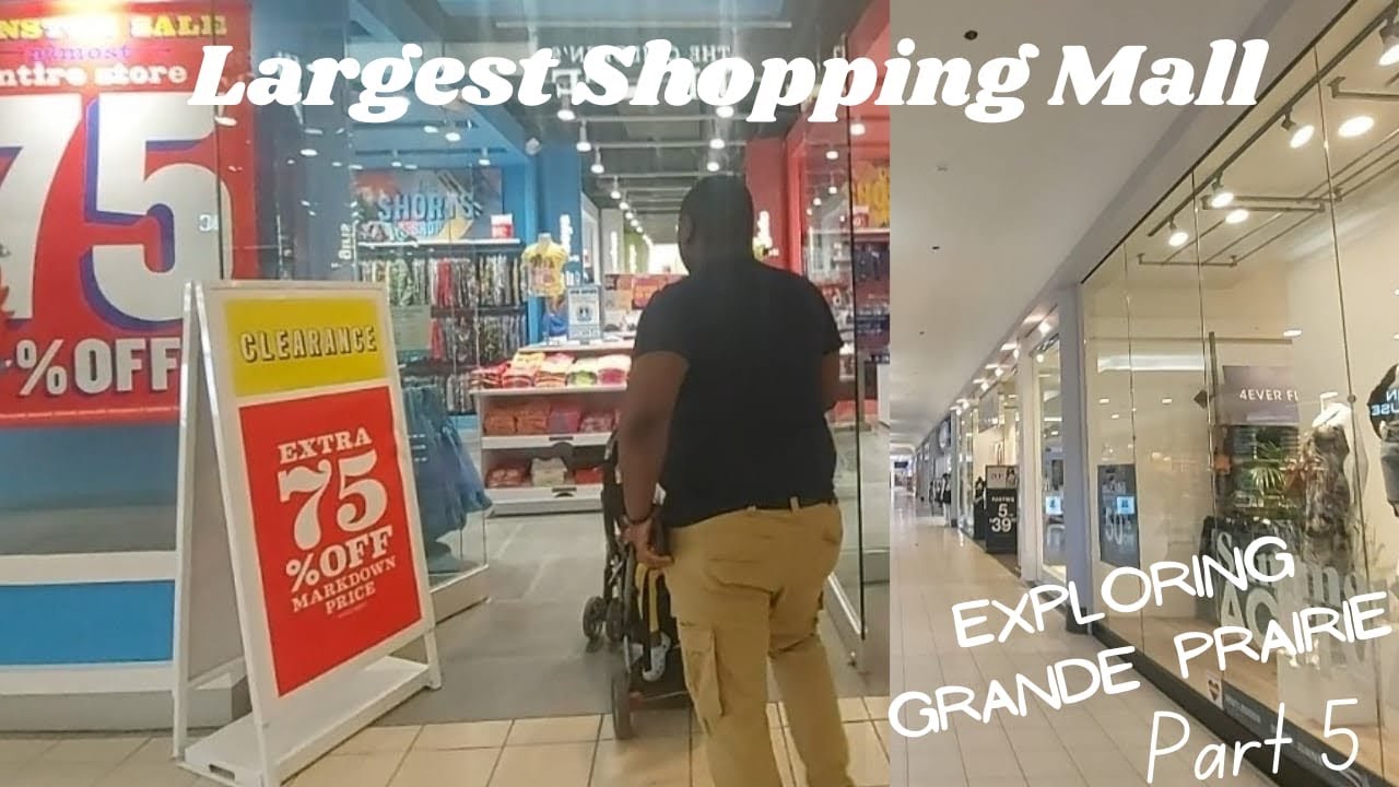 Largest Shopping Mall in Grande Prairie Alberta| Prairie Mall| Daily Vlog