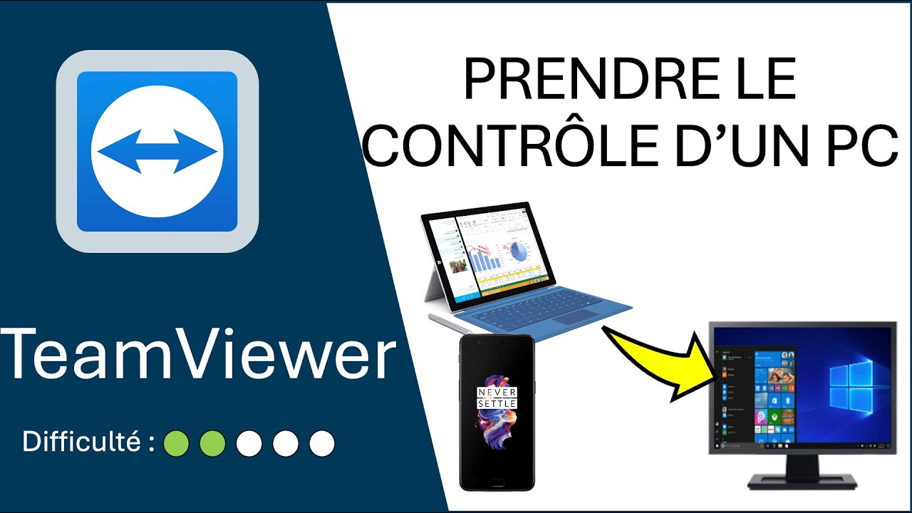 Comment prendre le contrôle d'un PC avec TeamViewer | Tutoriel