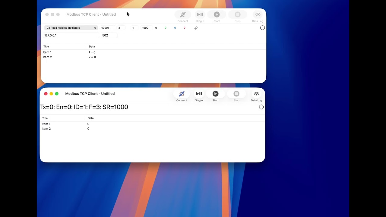Modbus TCP Client feature updates in V1 40