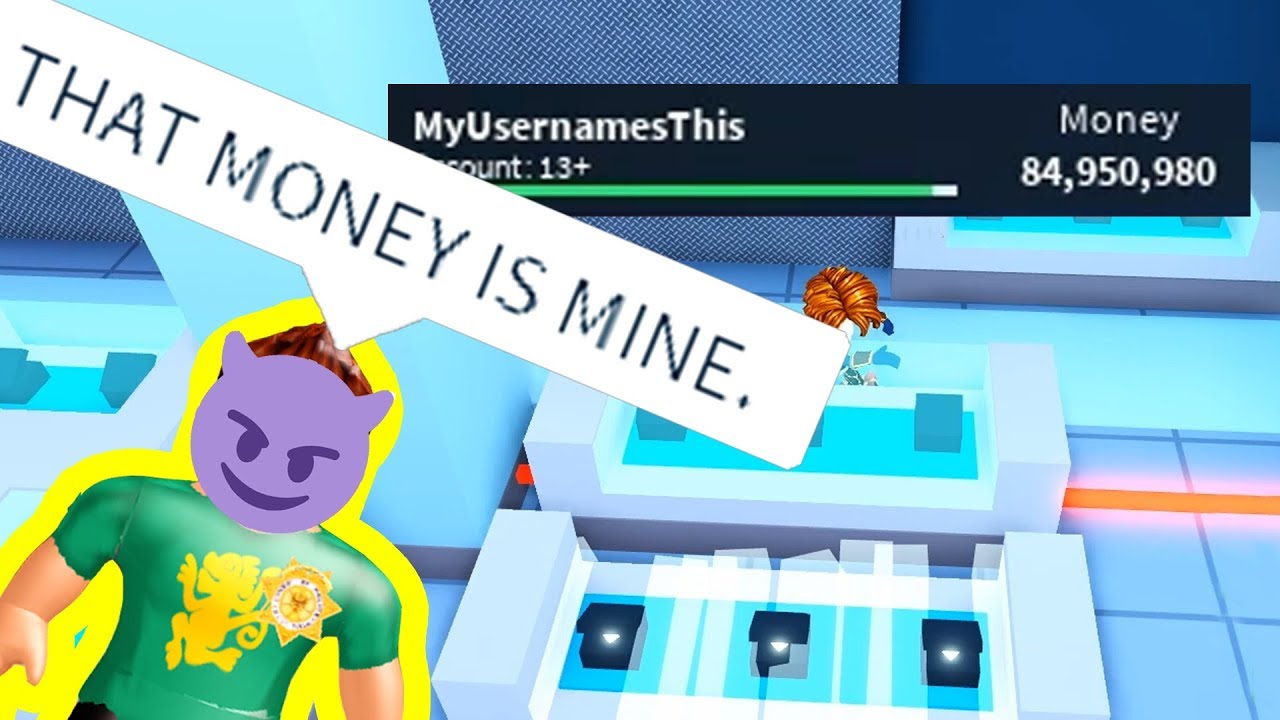 CHEATER TRIES TAKING ALL MY MONEY... | Roblox Jailbreak Mint Update