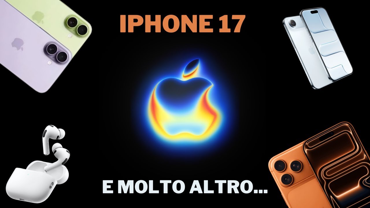 Il Miglior Evento APPLE degli Ultimi Anni? IPHONE 17 e tutte le novità!