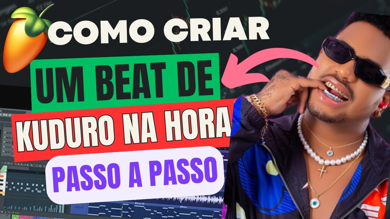 COMO FAZER BEAT DE Kuduro Moderno USANDO FL STUDIO (Tutorial de Beat para iniciantes)