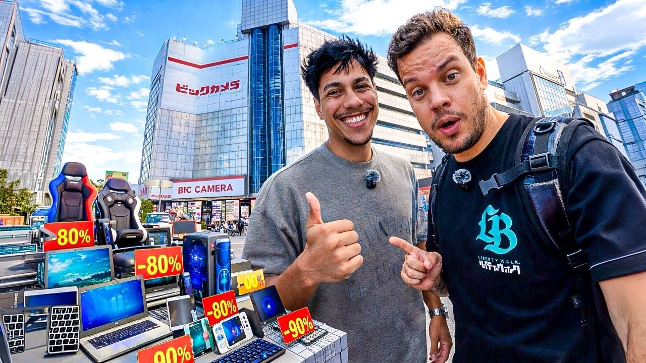 &Eacute; POR ISSO QUE TODO MUNDO QUER COMPRAR ELETRONICOS NO JAP&Atilde;O