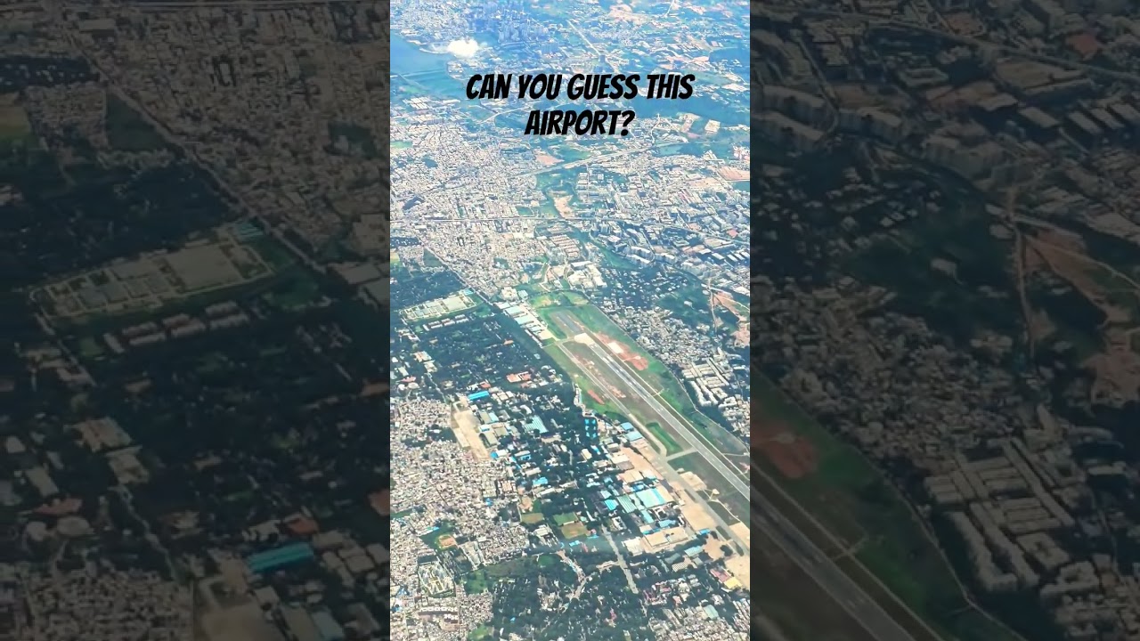 Guess this Airport in Karnataka, India #inflight #windowseat #aircraft