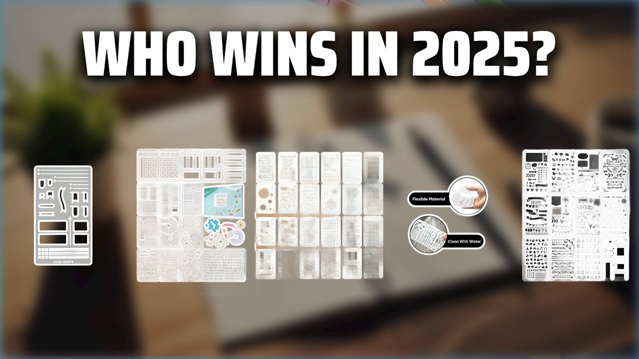 The Top 5 Best Bullet Journal Stencils in 2025 - Must Watch Before Buying!