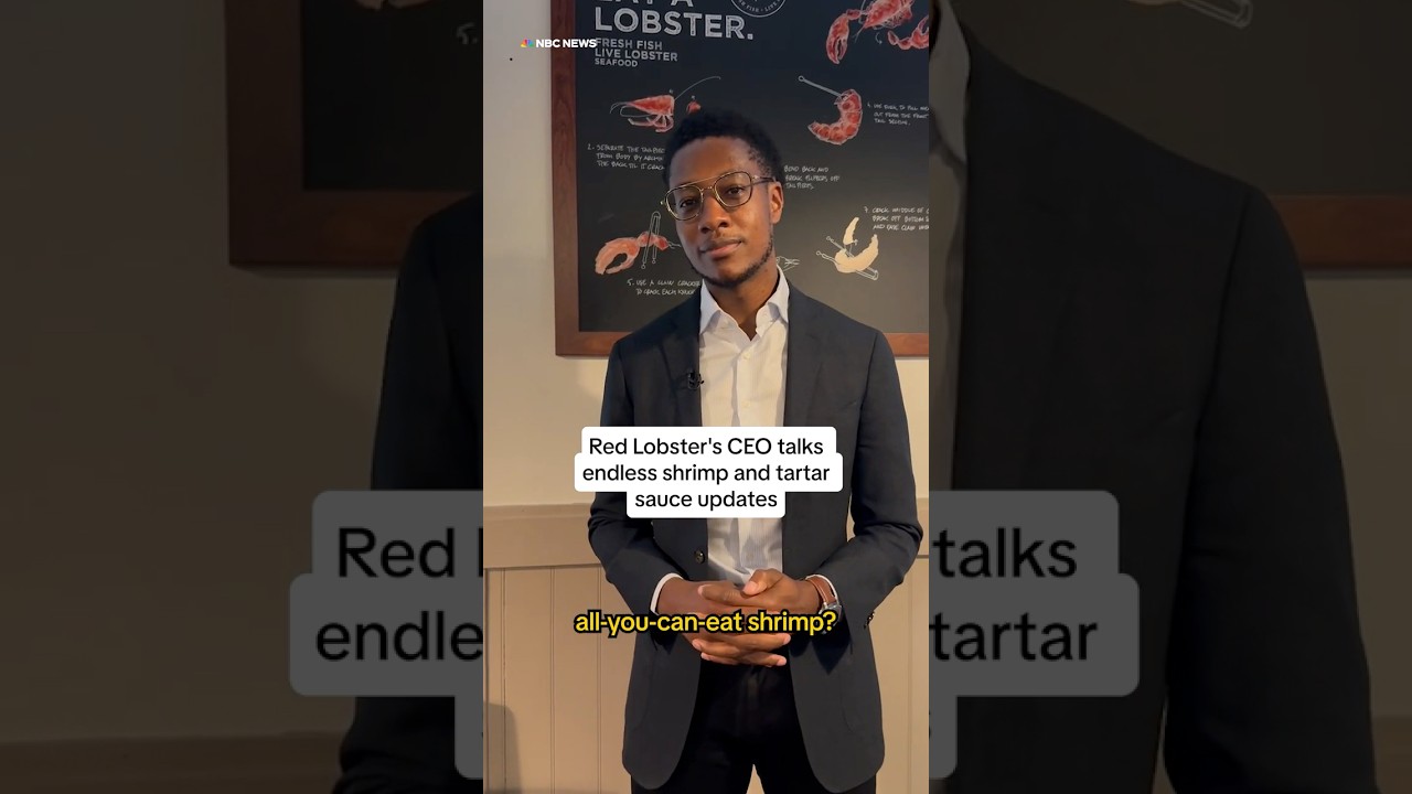 Red Lobster's CEO talks endless shrimp and tartar sauce updates