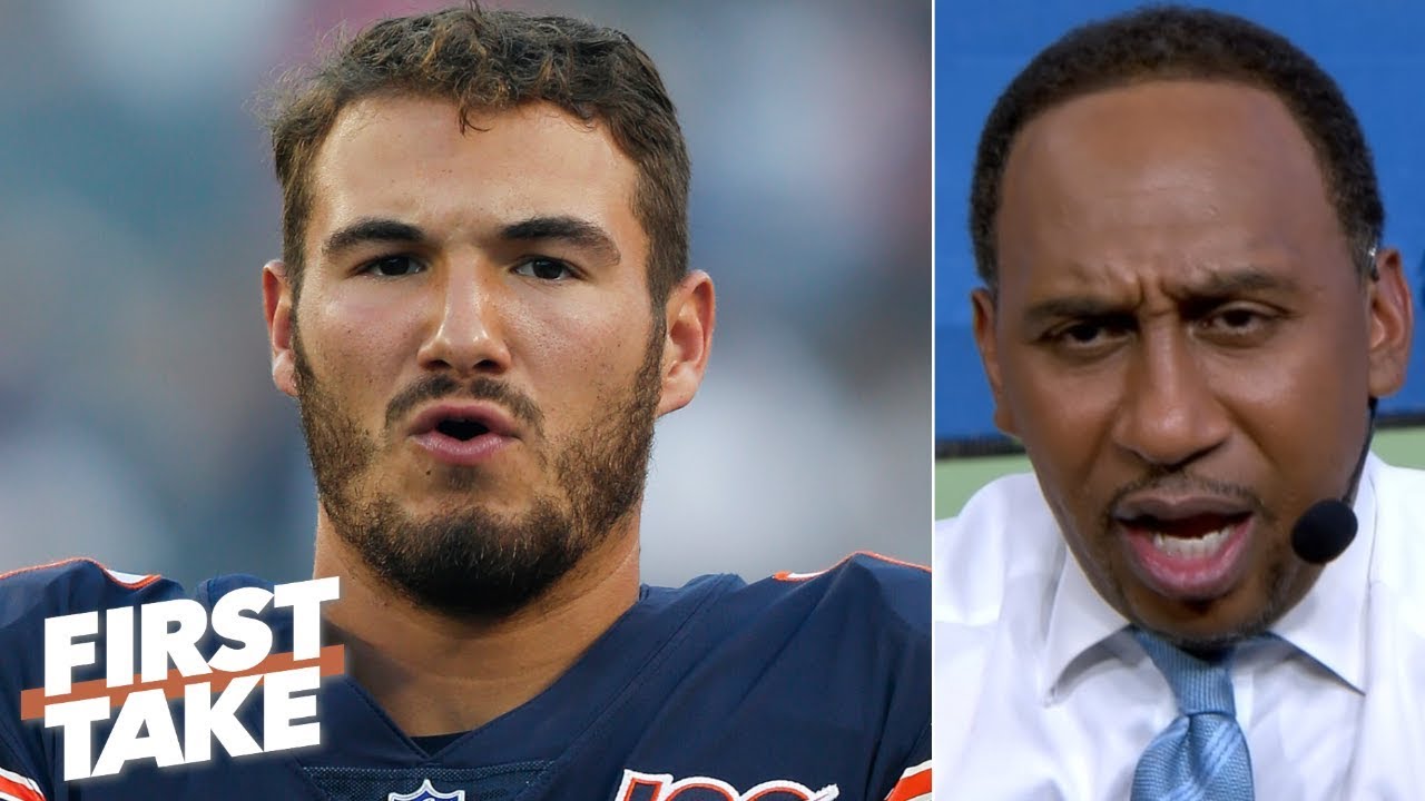 Mitchell Trubisky has 'got to show up and show out' for the Bears - Stephen A. | First Take