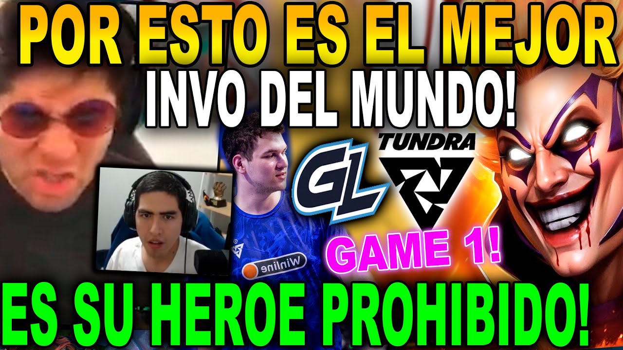 😲EL MEJOR INVOKER DEL MUNDO!😲 BENJAZ LEO Y KINGTEKA ANALIZAN GL VS TUNDRA!  GAME 1 BLAST SLAM VI