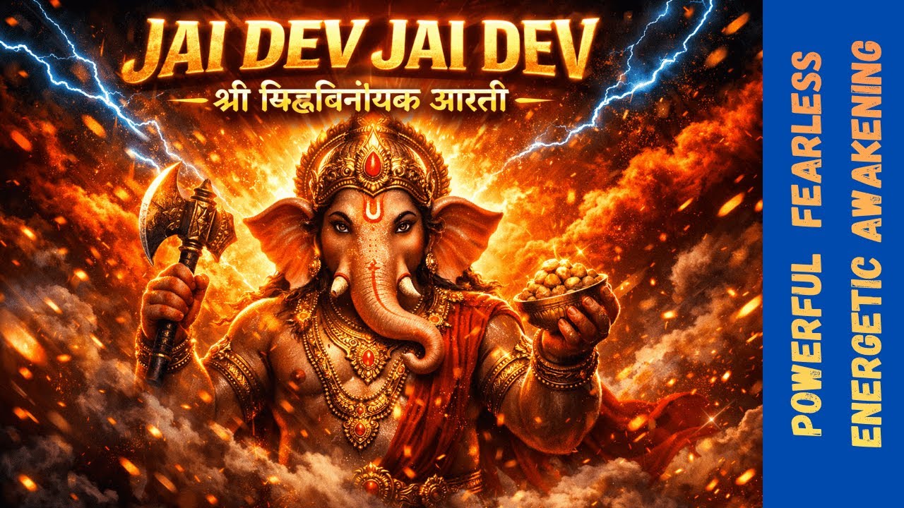 Jai Dev Jai Dev | श्री सिद्धिविनायक आरती | Intense Rock Aarti of Lord Ganesha | Powerful Devotional
