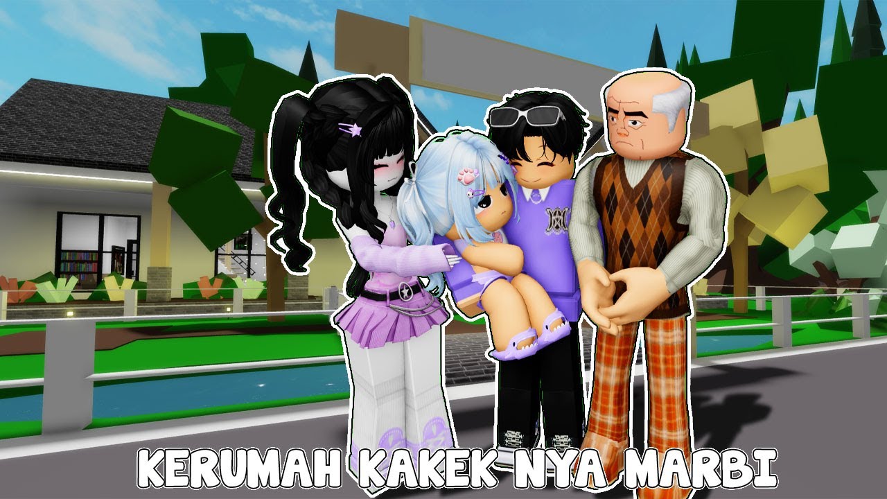 KAYANYA BIBI TAKUT DEH SAMA KAKEKNYA MARBI | BROOKHAVEN🏡RP
