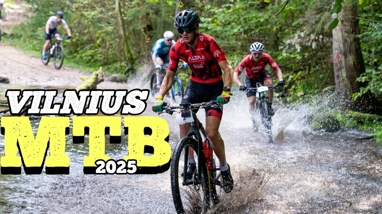 MTB Vilnius race in 4K [POV] 2025