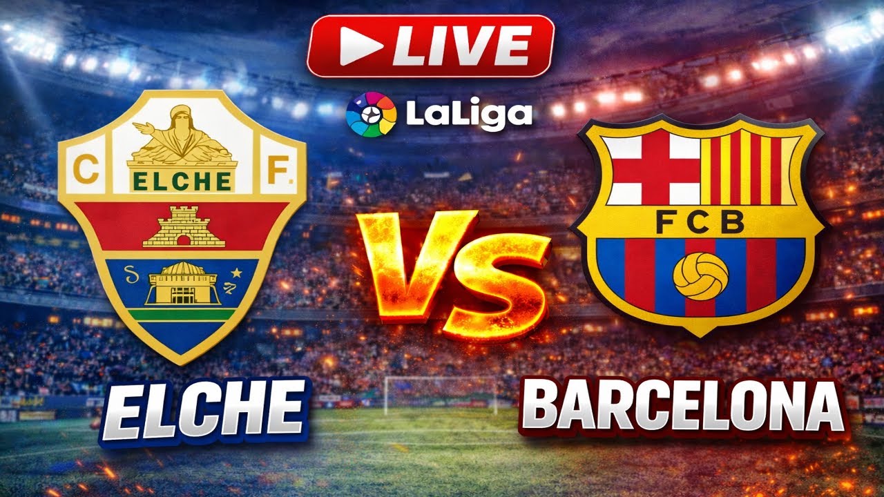 ELCHE 1 vs 2 BARCELONA LIVE 🔥 FC 26 PS5 Gameplay