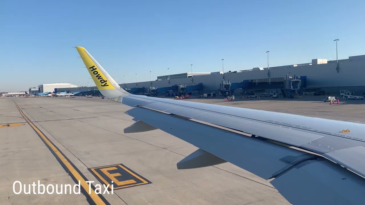 TAKEOFF VIDEO: Spirit Airlines-Airbus a320-271N-DTW