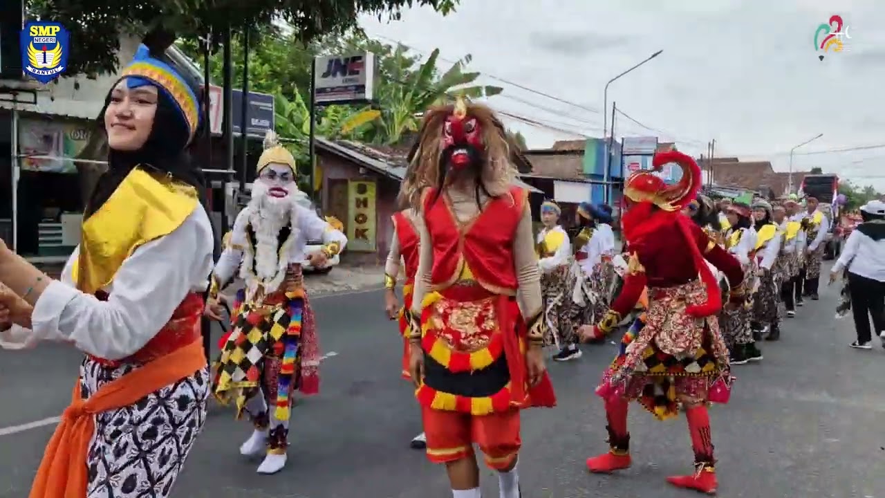 PAWAI BUDAYA HUT KE 69 SMP N 1 BANTUL