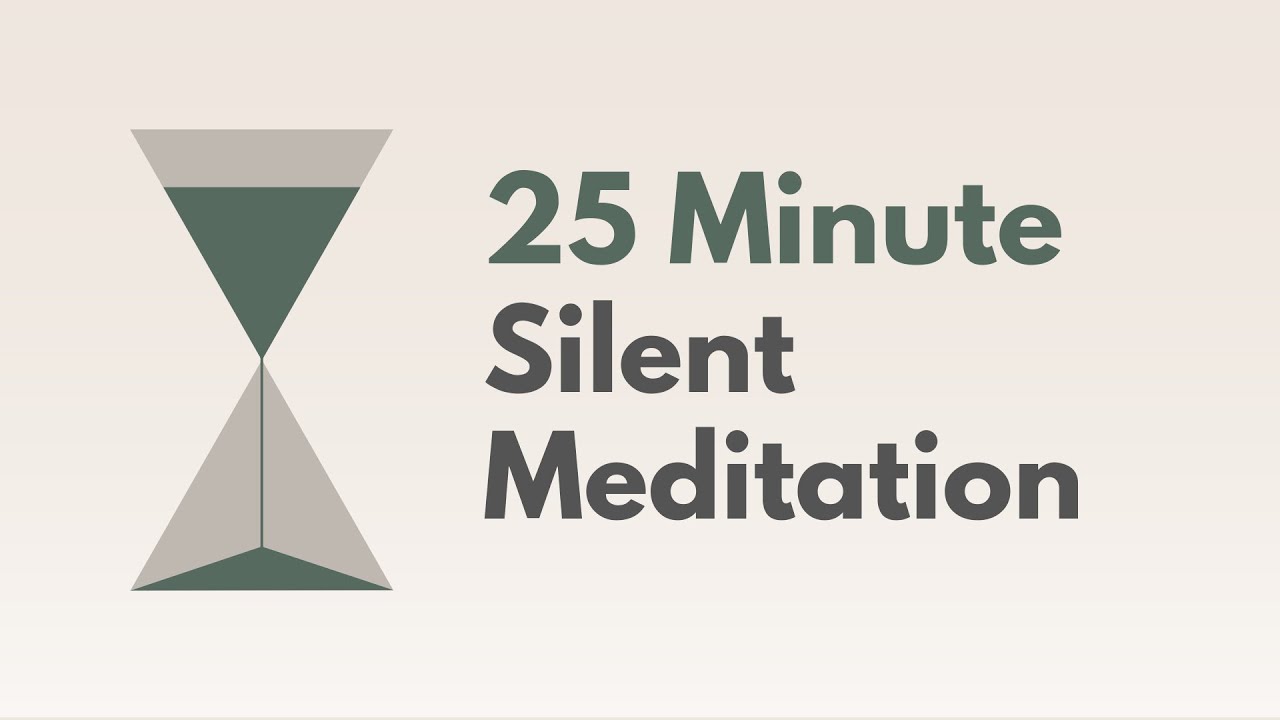 Silent Meditation Timer | 25 Minutes (Ad-Free)