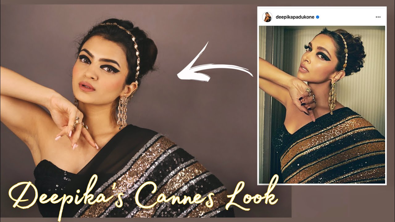 Recreating Deepika's Cannes 2022 Look| @myntra | #myntragoforit