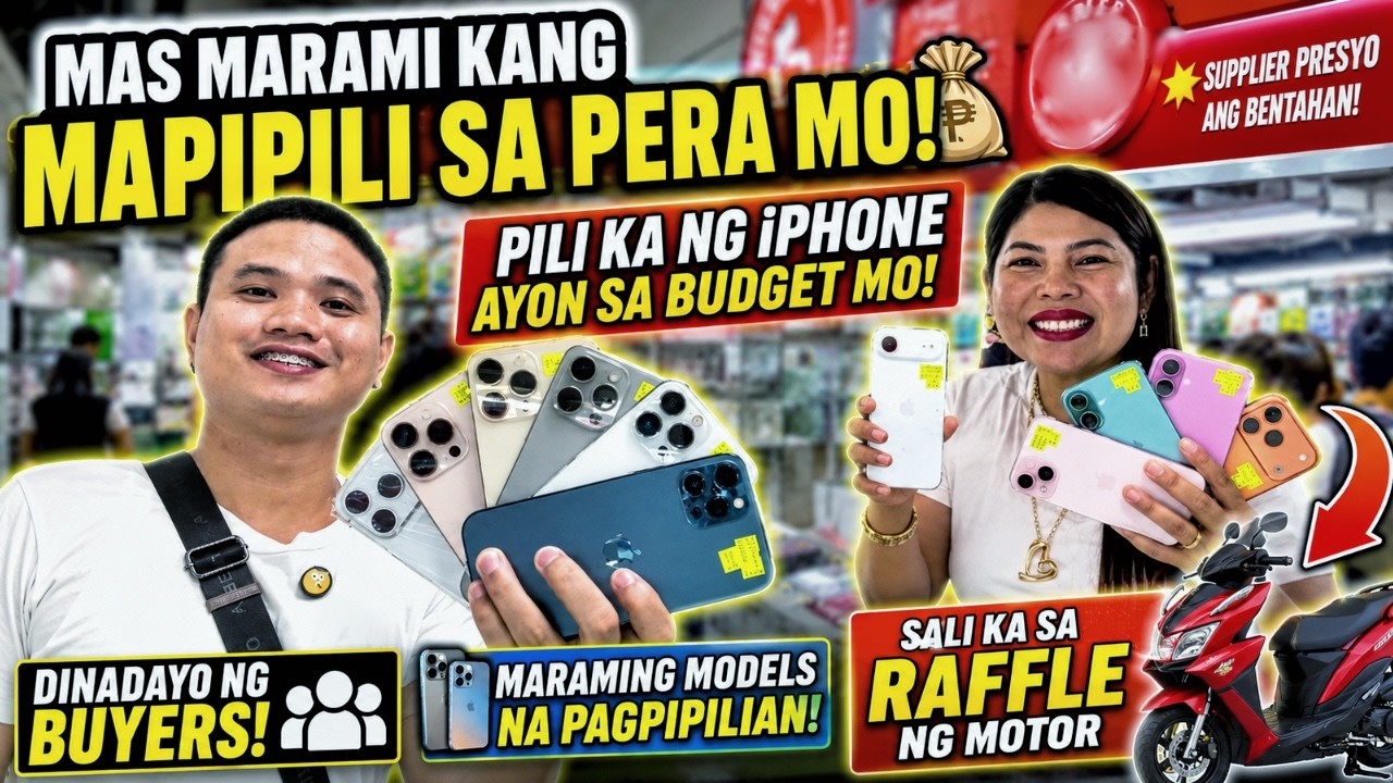 Supplier Presyo ng iPhone kaya Mas Marami Kang Mapipili sa Pera Mo! 💸