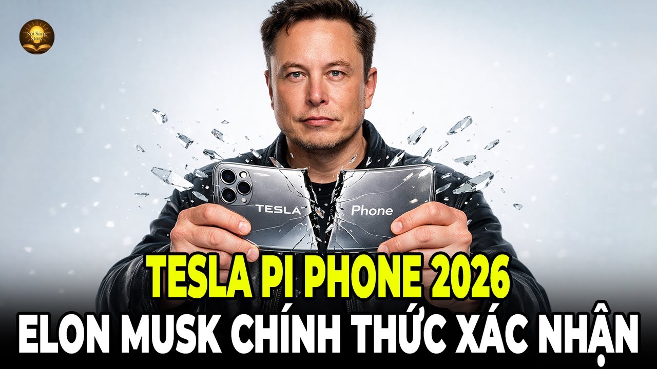 Tesla Pi Phone 2026 Không Có Thật! Elon Musk Đã Xác Nhận Chính Thức!