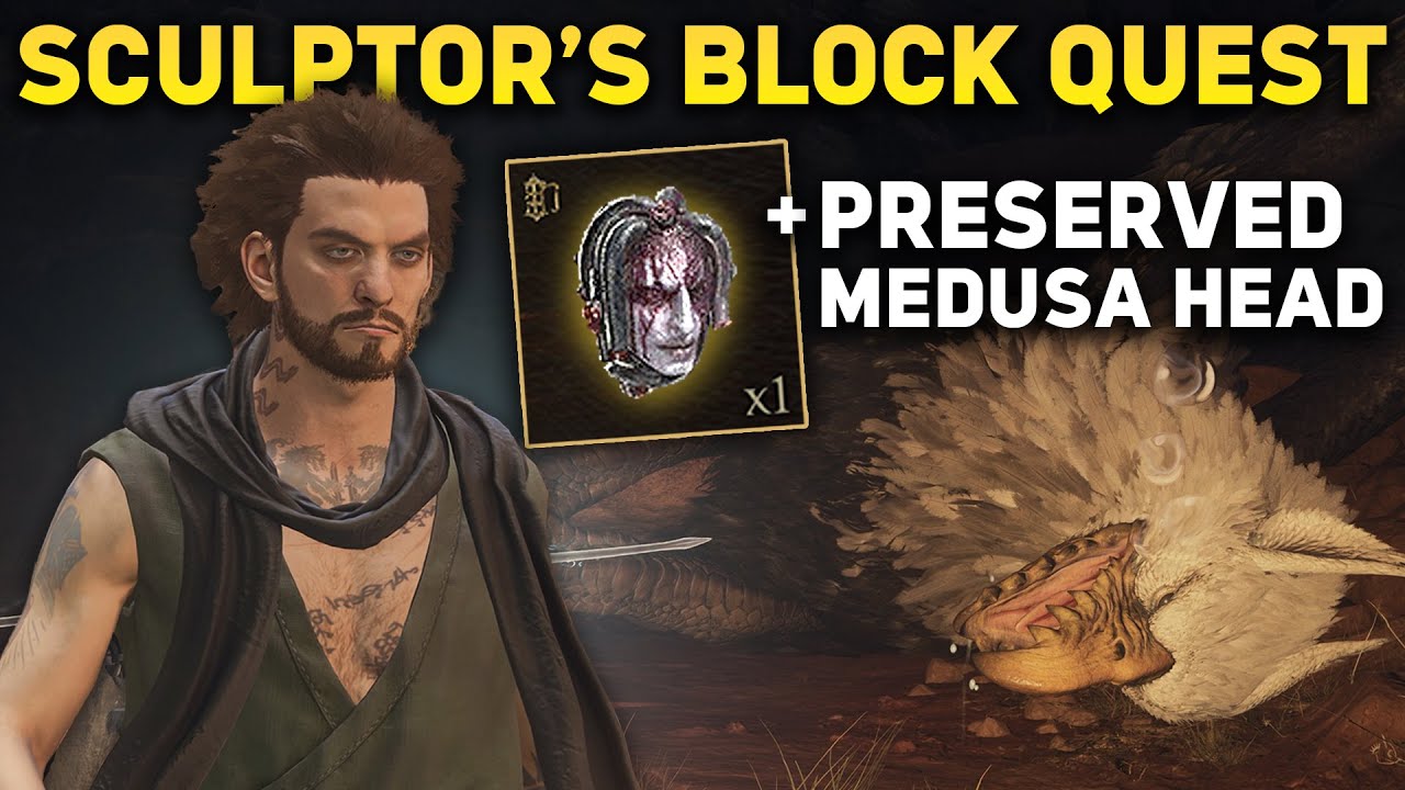 Квест «Кейс скульптора» и руководство по сохраненной голове Медузы — Dragon's Dogma 2