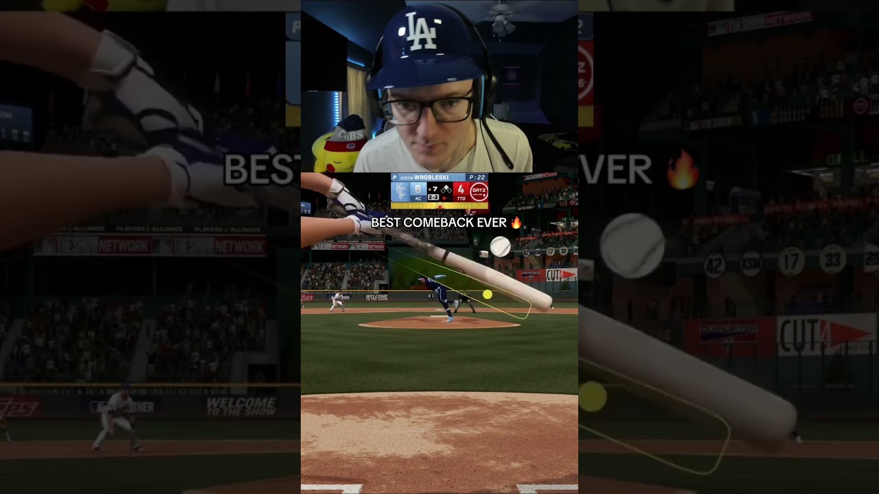ЛУЧШЕЕ ВОЗВРАЩЕНИЕ ВСЕХ ВРЕМЕН 🔥 #mlbtheshow25 #mlbtheshow #mlb #игривый #смешной