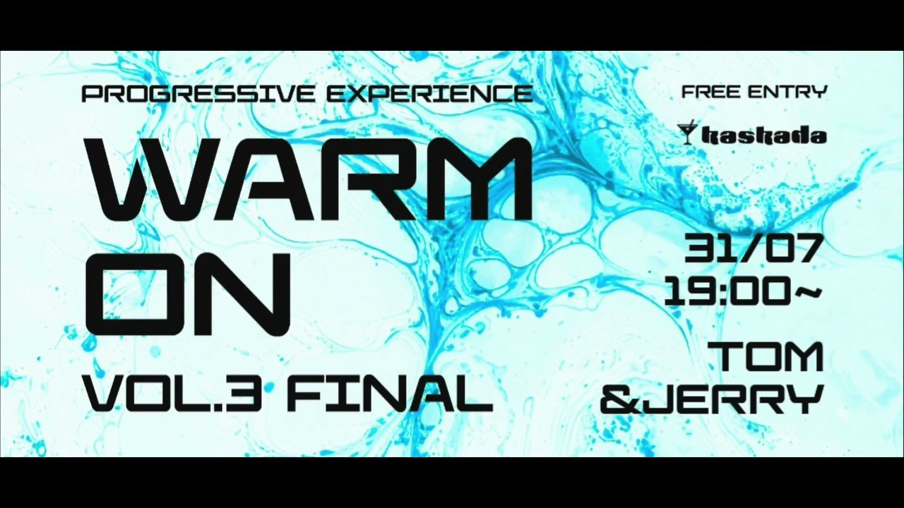 TOM ES LIVE SET WARM ON VOL.3 31.07.2025 progressive house
