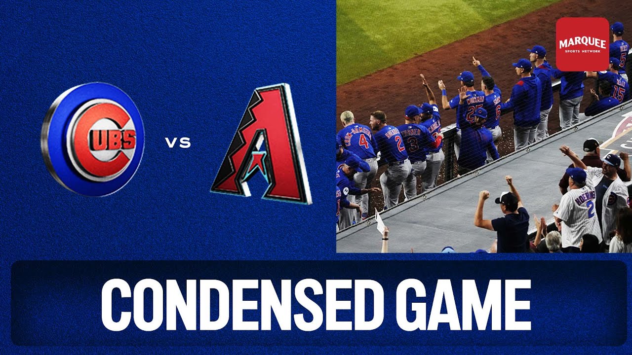 Condensed MLB game highlights: Cubs hold off Diamondbacks in desert opener l Marquee Sports Network