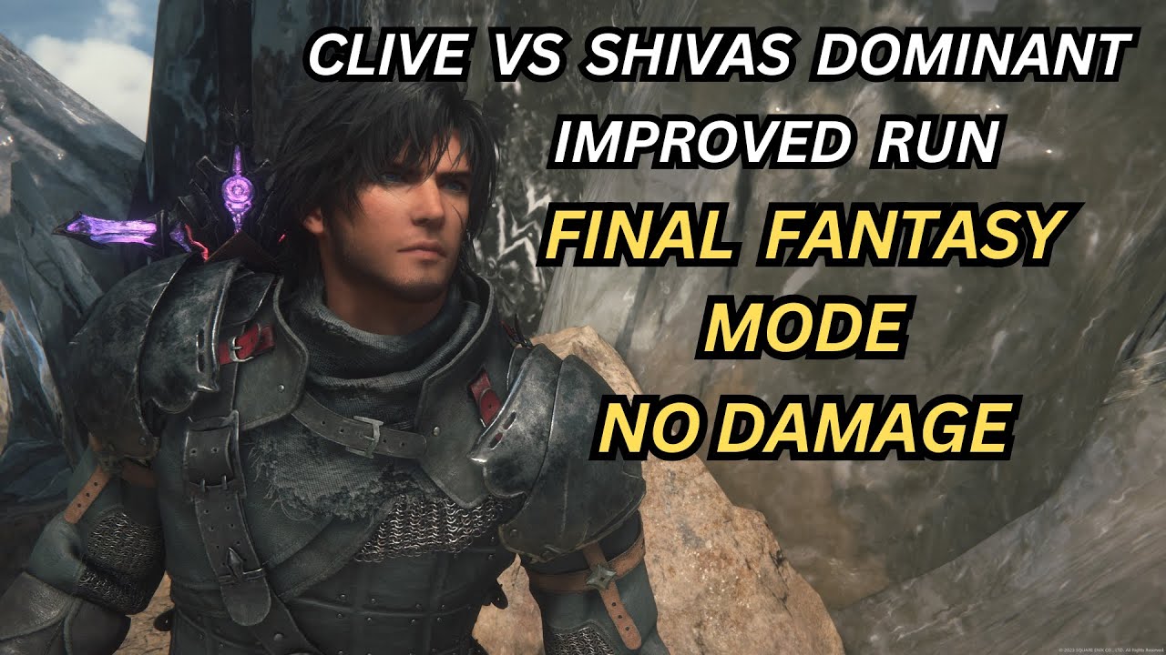 FFXVI Clive Vs Shiva&rsquo;s Dominant (No Damage, Final Fantasy Mode)