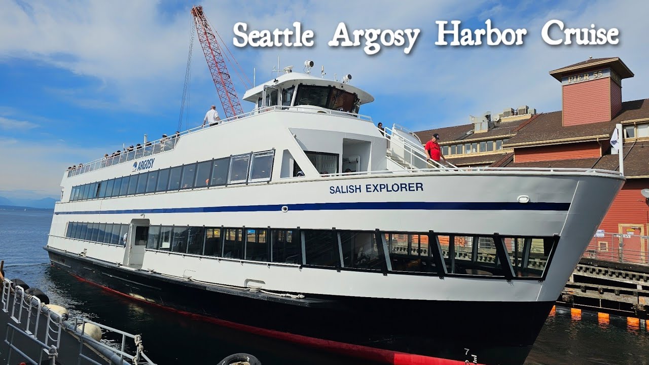 One hour Seattle Argosy Harbor Cruise experience /  Argosy Harbor Cruise 