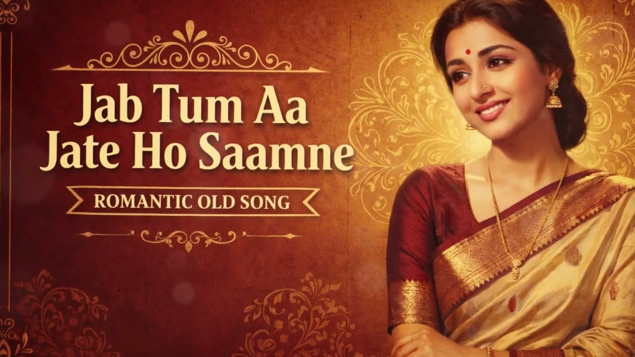 Jab Tum Aa Jate Ho Saamne ❤️ | 60s–70s Style Romantic Song | OLD IS GOLD