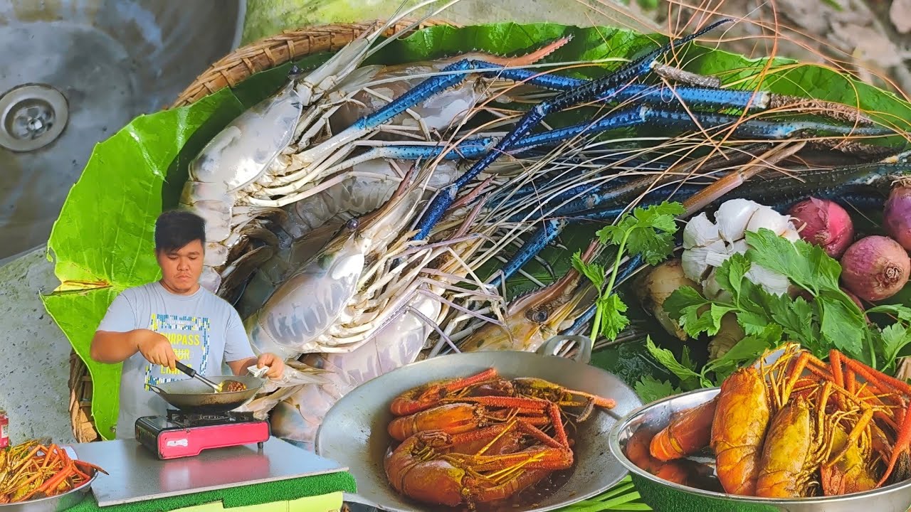 This Might Be the Best Way to Cook Udang Galah With Black Pepper Sauce