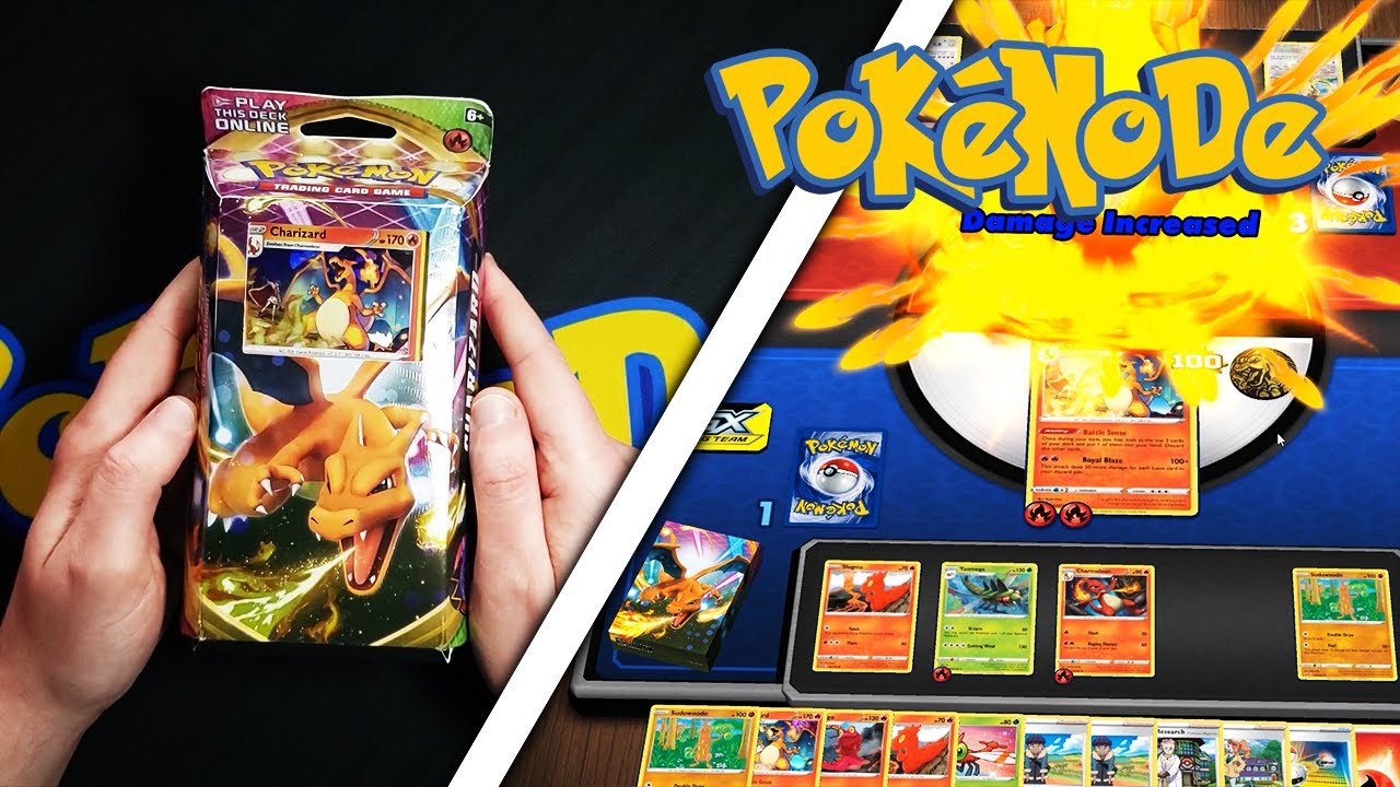 Charizard Theme Deck Battle | Vivid Voltage Charizard Theme Deck Opening and Battle