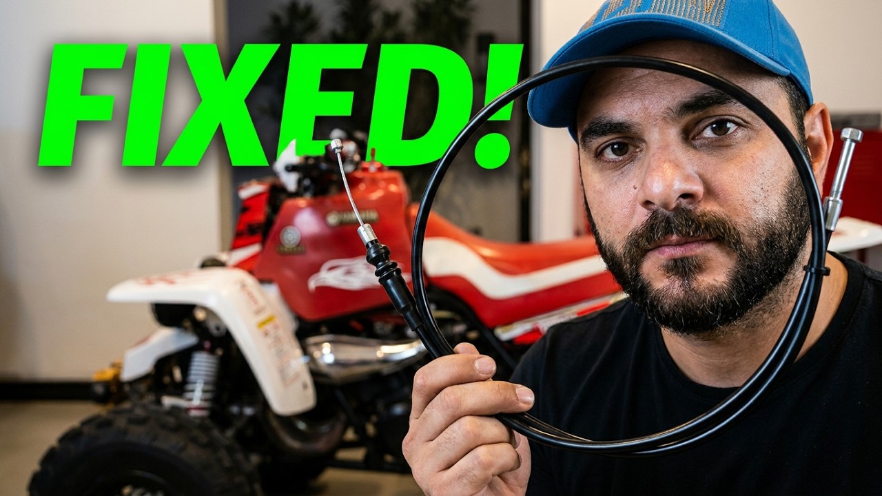 YAMAHA BANSHEE Clutch Cable Replacement