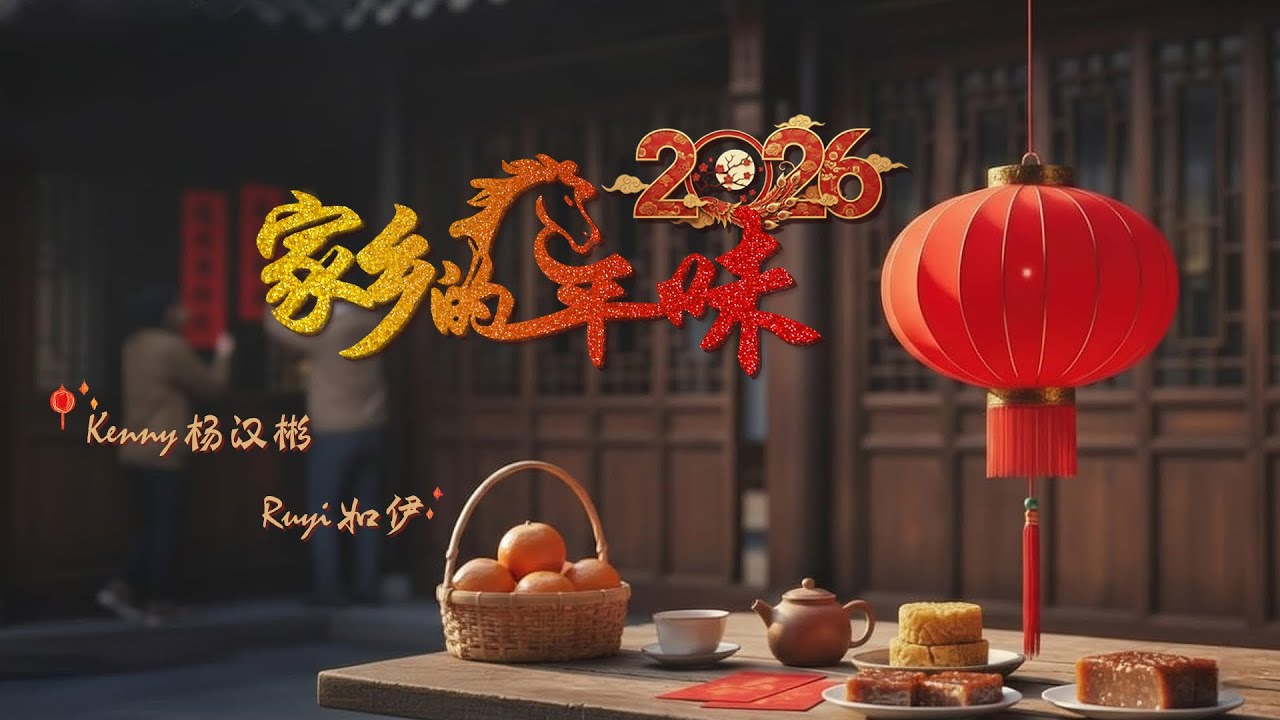 2026新年歌 【家乡的年味】Kenny杨汉彬, Ruyi如伊｜Official MV