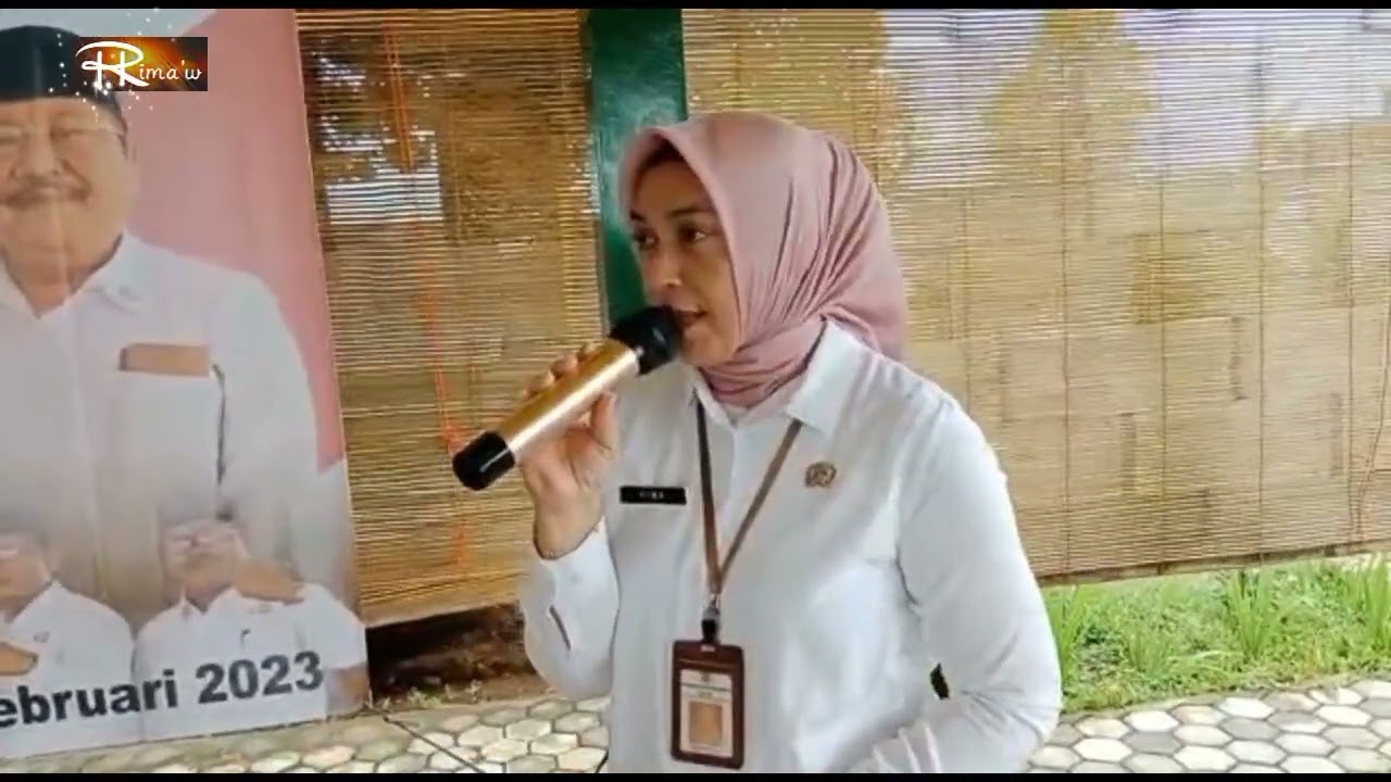 Edukasi MC ceremony formal, opening sd closing, pada Musyawarah Kerja PMI Kabupaten Wonogiri th 2023