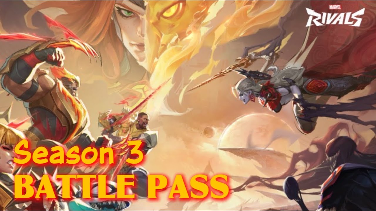 Marvel Rivals Season 3 Battle Pass!