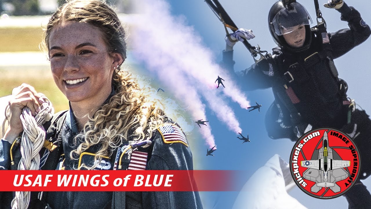 Join SlickPixels and the Wings of Blue Parachute Team at Fairchild AFB