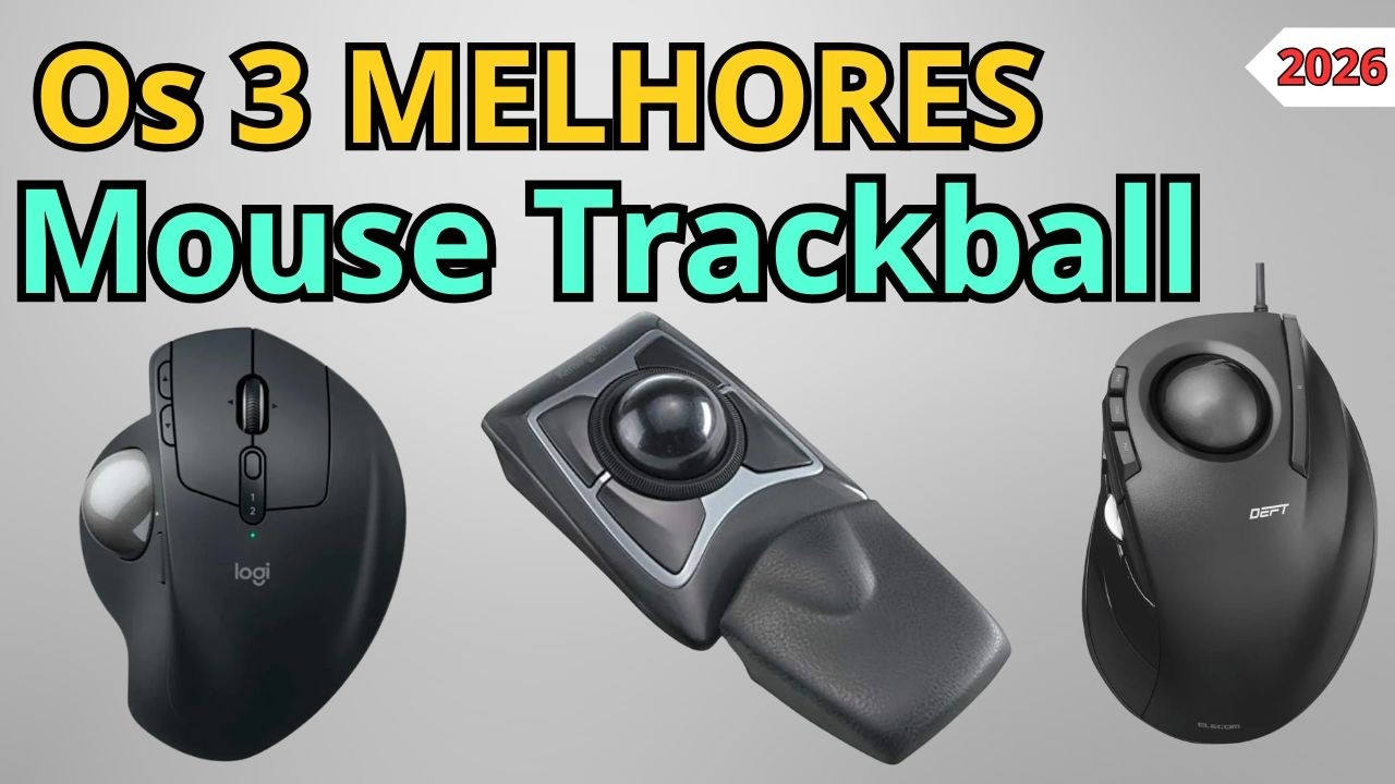 Top 3 Mouses mouse Trackball em 2026  Qual o melhor mouse Trackball de 2026