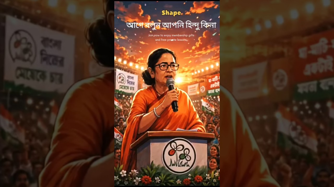 Mamata Banerjee 😱🥰 #comedy #funny #youtubeshorts #trending #Didi