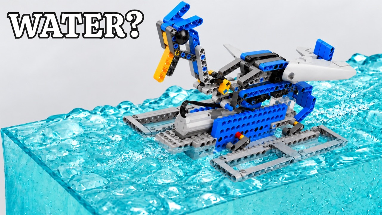 LEGO Technic Cars vs Water Challenge | FM Lego Technic