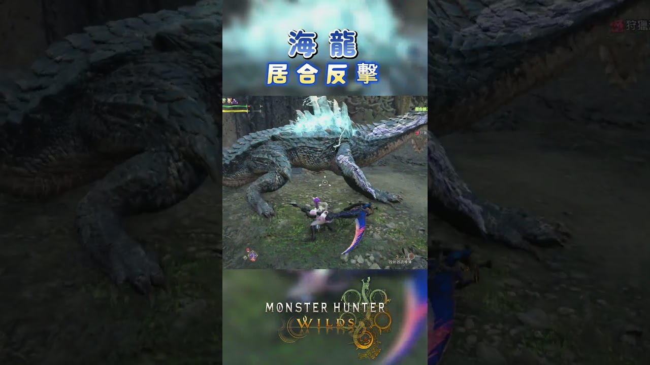 海龍|居合反擊 #Mhwilds #海龍 #Longsword